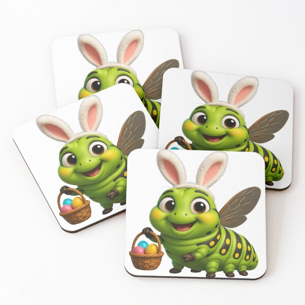 Item preview, Easter Black Swallowtail Caterpillar designed and sold by Sillytoe.