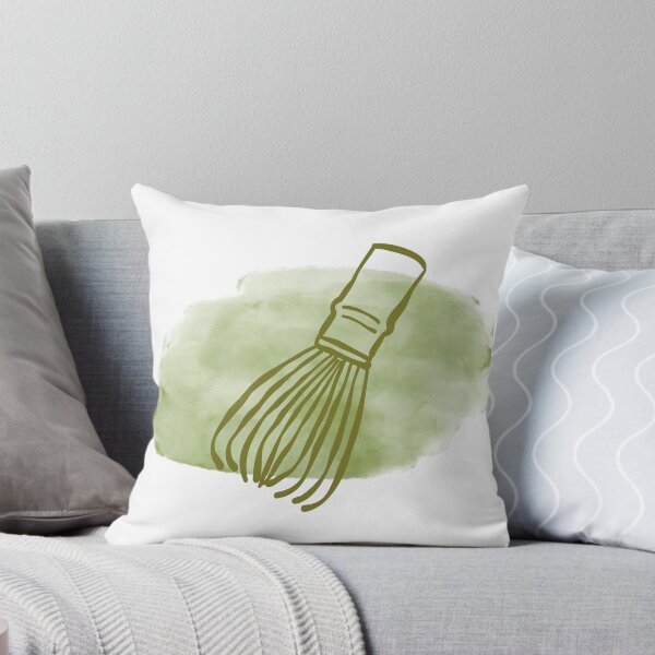 Item preview, Minimal Matcha Whisk Watercolor designed and sold by MikkamioDesign.