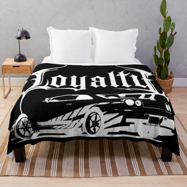 Item preview, Sports car, Loyalty lettering in black and white designed and sold by Tribalgothss.