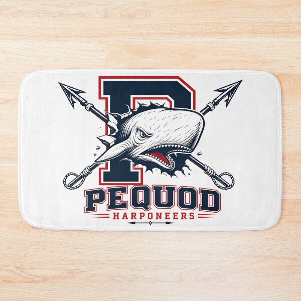 Item preview, Pequod Harponeers Moby Dick Varsity Mascot Logo Art designed and sold by Fenay Designs.