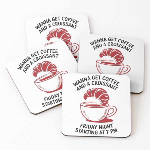 Item preview, Coffee and Croissant designed and sold by grenithh.
