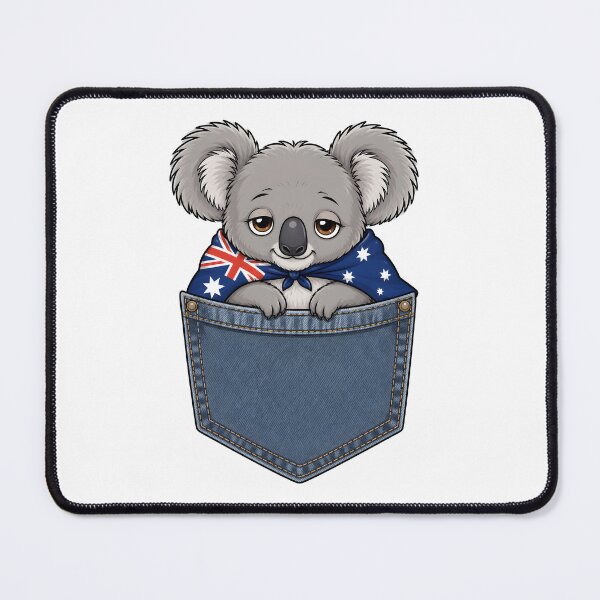 Item preview, Cute Koala Pocket Hero Australia designed and sold by puredevn.