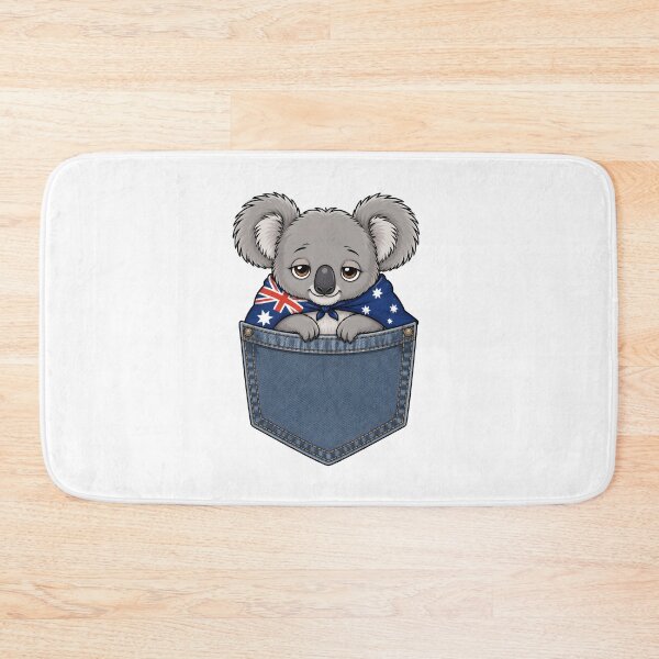 Item preview, Cute Koala Pocket Hero Australia designed and sold by puredevn.