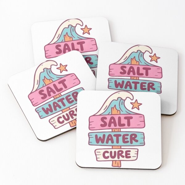 Item preview, Salt Water Cure Coastal Aesthetic Desig designed and sold by Mialunaa.