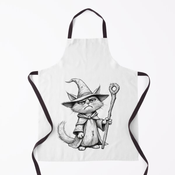 Item preview, No Magic Before Coffee Grumpy Cat Wizard designed and sold by dcohea.