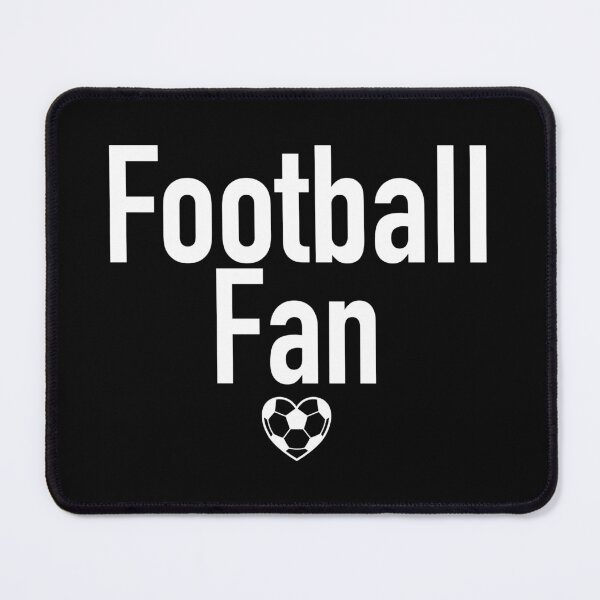 Item preview, Football Fan Heart Typography White  designed and sold by Anne97s.