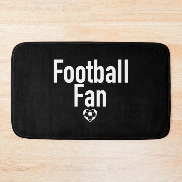Item preview, Football Fan Heart Typography White  designed and sold by Anne97s.