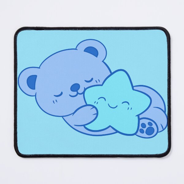 Item preview, Cute Kawaii Blue Teddy Bear designed and sold by Phyllya Design.