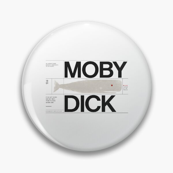 Item preview, Moby Dick Minimalist Graphic Layout Whale Quote Print designed and sold by Fenay Designs.