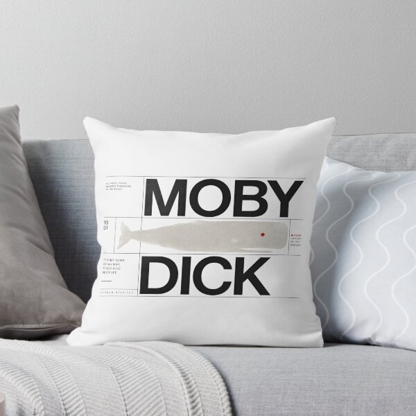 Item preview, Moby Dick Minimalist Graphic Layout Whale Quote Print designed and sold by Fenay Designs.