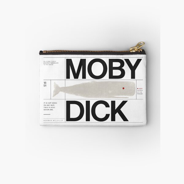 Item preview, Moby Dick Minimalist Graphic Layout Whale Quote Print designed and sold by Fenay Designs.