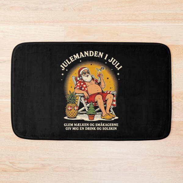 Item preview, Jul I Juli – Danish Christmas Nisse Julemanden Funny Summer Shirt Denmark Christmas Gift V7 designed and sold by DarylWelsh2024.