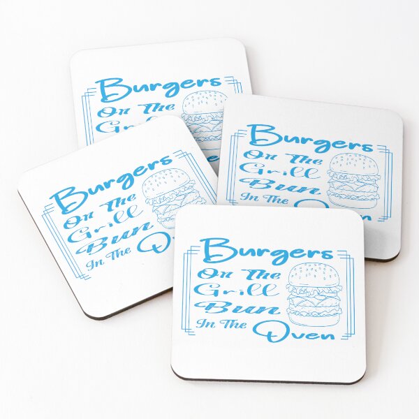 Item preview, Burgers On The Grill Bun In The Oven Funny Pregnancy BBQ designed and sold by arabiw.