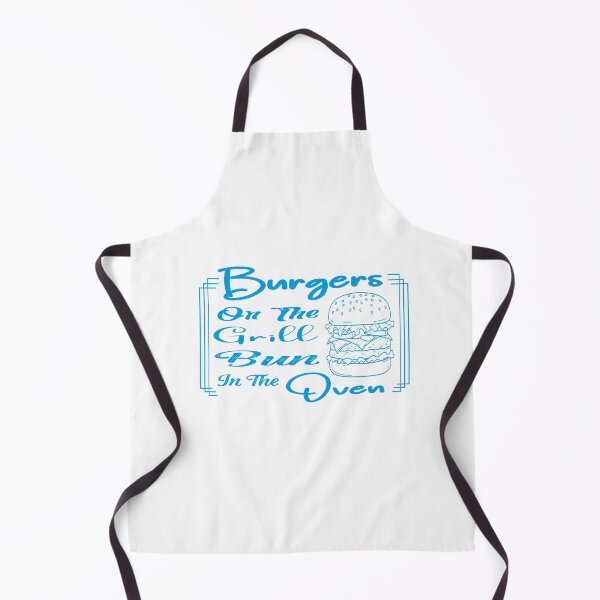 Item preview, Burgers On The Grill Bun In The Oven Funny Pregnancy BBQ designed and sold by arabiw.