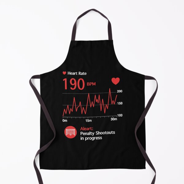 Item preview, Penalty Shootout Heart Rate Monitor Graph White  designed and sold by Anne97s.