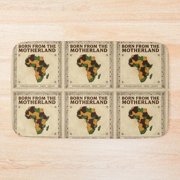 Item preview, Born From The Motherland African Heritage Art designed and sold by SavannaCanvas.