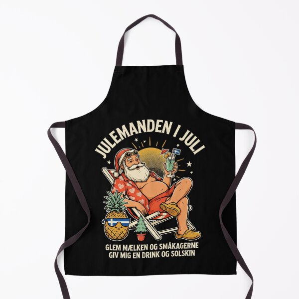 Item preview, Jul I Juli – Danish Christmas Nisse Julemanden Funny Summer Shirt Denmark Christmas Gift V8 designed and sold by DarylWelsh2024.