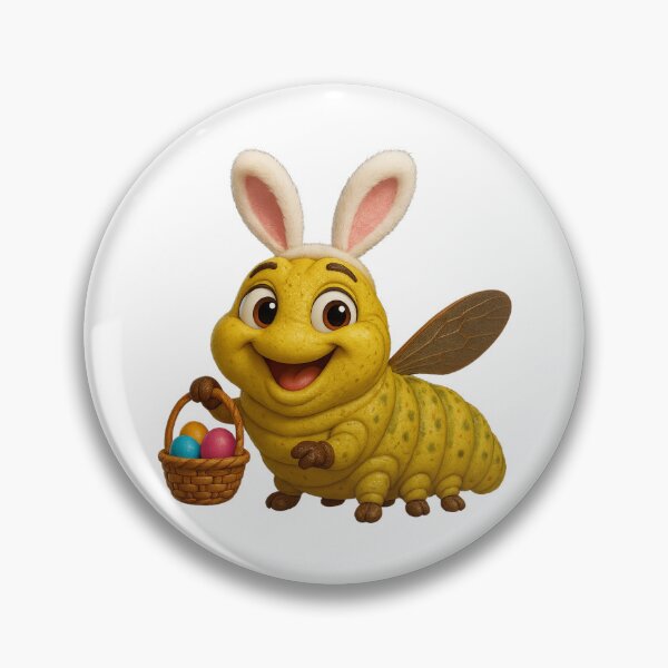 Item preview, Easter Corn Earworm Caterpillar designed and sold by Sillytoe.