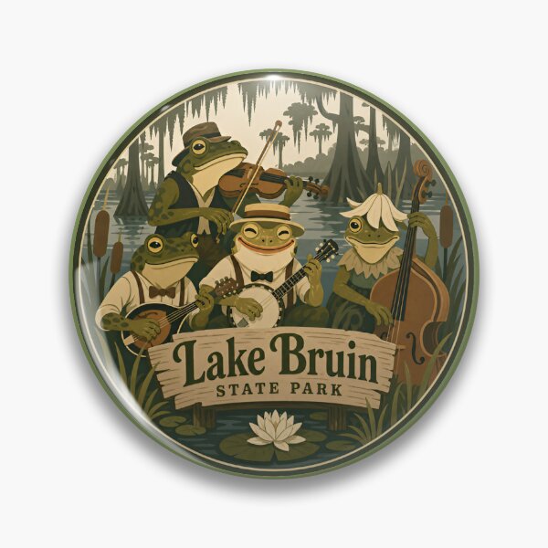 Item preview,  Lake Bruin State Park designed and sold by Broken Antler Designs .
