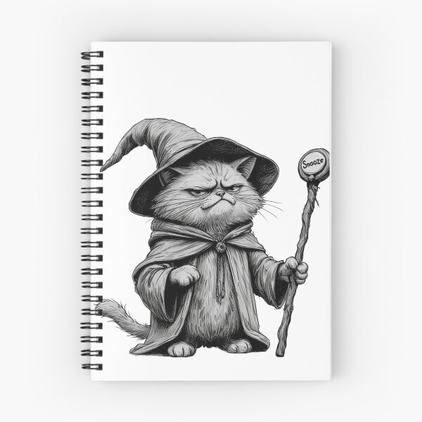 Item preview, Morning Magic Is Canceled Fat Angry Cat designed and sold by dcohea.