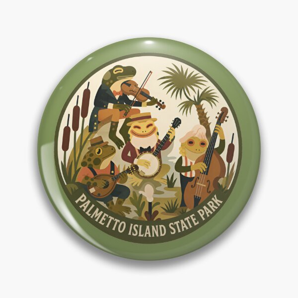 Item preview, Palmetto Island State Park designed and sold by Broken Antler Designs .