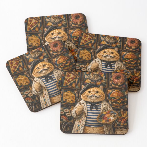 Item preview, Picatso Every Cat Is An Artist Gingerboi Daydreamscape Art designed and sold by Mindworx21.