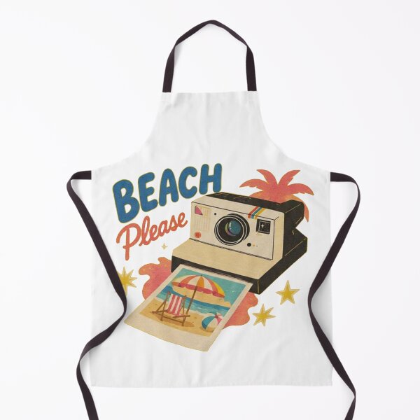 Item preview, Beach Please Vintage Camera Summer Vacation Design designed and sold by Mialunaa.