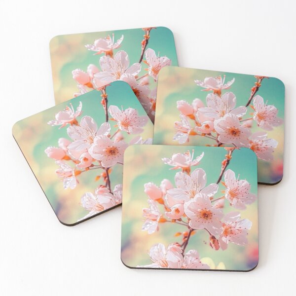 Item preview, Cherry Blossom Sakura Floral Aesthetic Design designed and sold by StikEmUp Stickers .