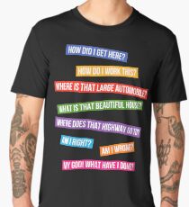 Talking Heads - You May Ask Yourself Men's Premium T-Shirt