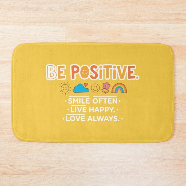 Item preview, Cute Retro Be Positive Smile designed and sold by Amir Faysal.