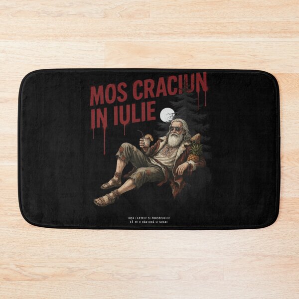 Item preview, Moș Crăciun In Iulie – Romanian Santa Christmas in July Funny Dark Folklore Shirt Romania Gift V3 designed and sold by DarylWelsh2024.