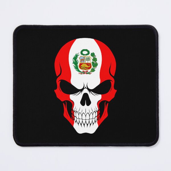 Item preview, Peru Skull Flag designed and sold by JeffBartels.