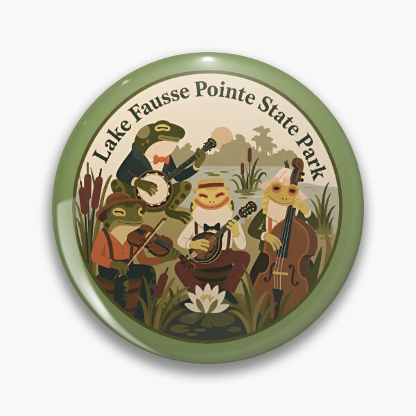 Item preview, Lake Fausee Pointe State Park designed and sold by Broken Antler Designs .