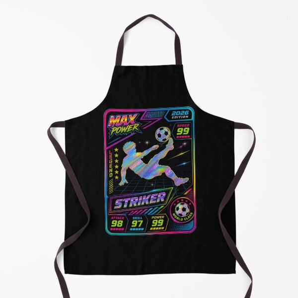 Item preview, Neon Retro Striker Trading Card Design designed and sold by Anne97s.
