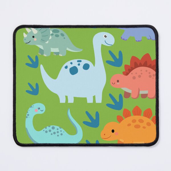 Item preview, Fun dinosaur pattern with dinosaur foot prints designed and sold by BritishDelights.
