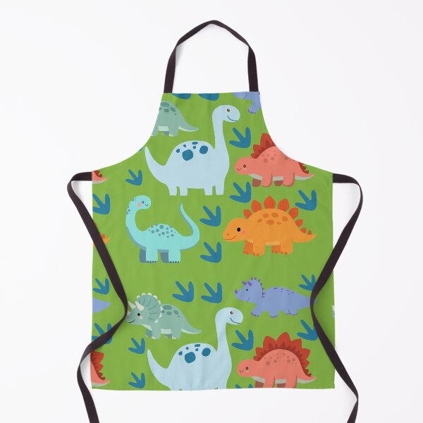 Item preview, Fun dinosaur pattern with dinosaur foot prints designed and sold by BritishDelights.