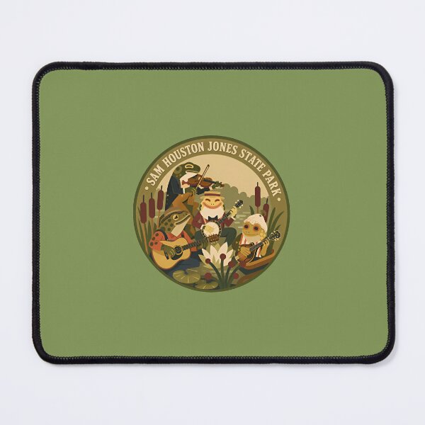 Item preview, Sam Houston Jones State Park designed and sold by Broken Antler Designs .