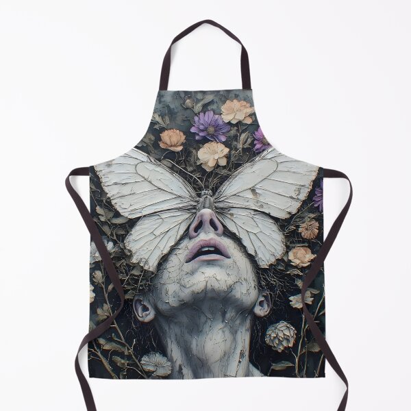 Item preview, Silent Metamorphosis – Soft Colours Butterfly Portrait designed and sold by UrbanTempleArt.