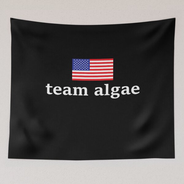 Item preview, Team Algae USA Flag Funny Marine Biology Science Humor designed and sold by Ali-printshop.