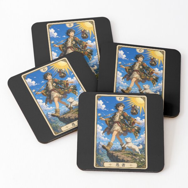 Item preview, Tarot card the fool in anime style designed and sold by ProjecTees.