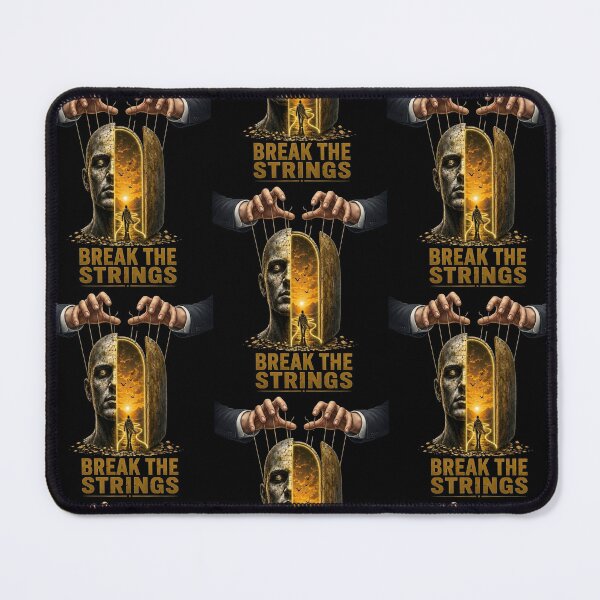 Item preview, Break The Strings – Freedom From Control | Empowerment, Self-Liberation & Motivational Art designed and sold by thoughtswear.