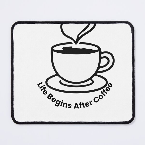 Item preview, Life Begins After Coffee designed and sold by Asmanasser.