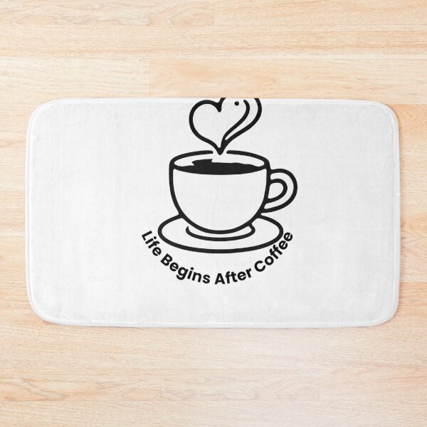 Item preview, Life Begins After Coffee designed and sold by Asmanasser.