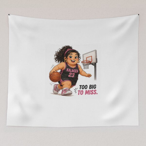 Item preview, Basketball Kalboza – Too Big To Miss designed and sold by layalistoresa.