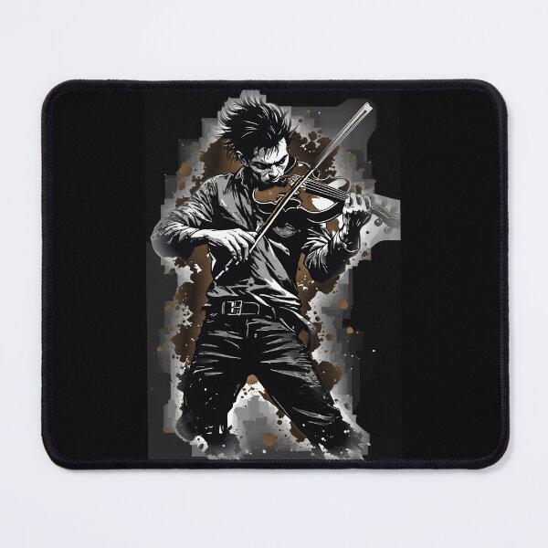 Item preview, Intense Violin Player Rock Music Art designed and sold by UrbanPrts.