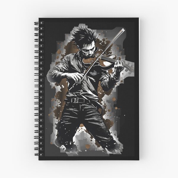 Item preview, Intense Violin Player Rock Music Art designed and sold by UrbanPrts.