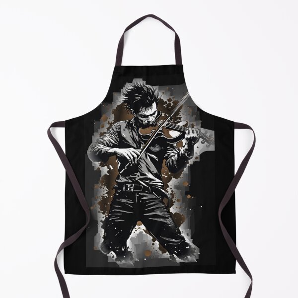 Item preview, Intense Violin Player Rock Music Art designed and sold by UrbanPrts.