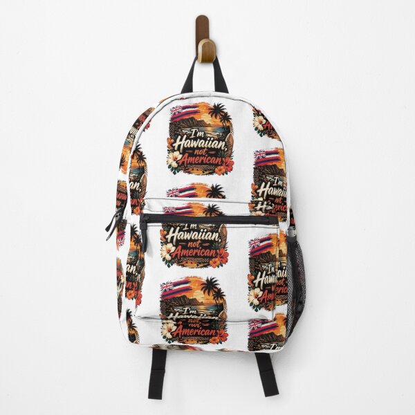 Item preview, Hawaiian Pride Vintage Sunset – I’m Hawaiian, Not American designed and sold by Bizertart.