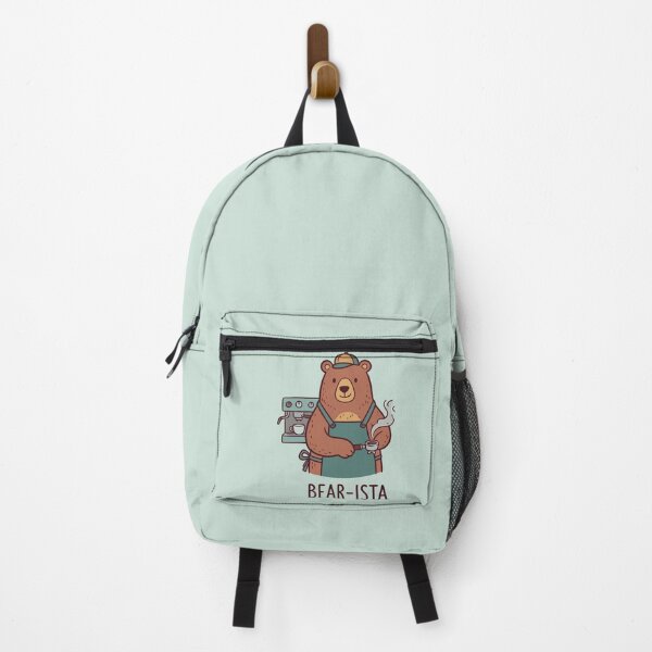 Item preview, Cute Bear-Ista Coffee Lover Barista Grizzly Bear designed and sold by Amir Faysal.