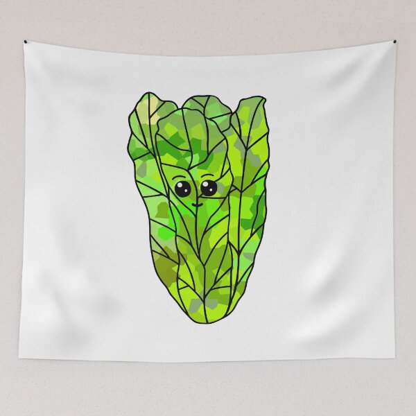 Item preview, Cute Romaine Lettuce designed and sold by Sartoris Art.